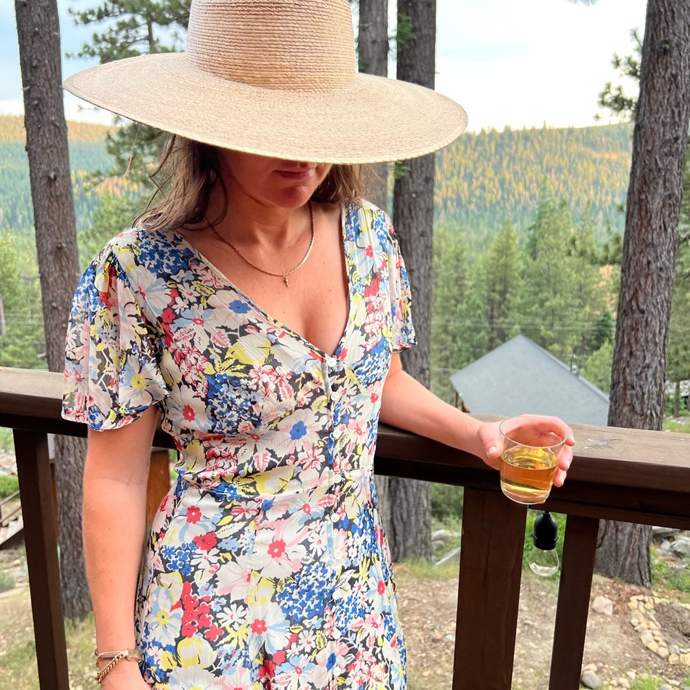 Vintage Floral Dress